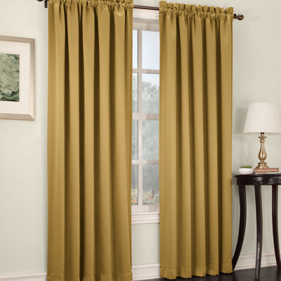 Wayfair Basics® Thermal Room Darkening Rod Pocket Curtain Panel