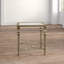 Table de bout en verre Richmond
