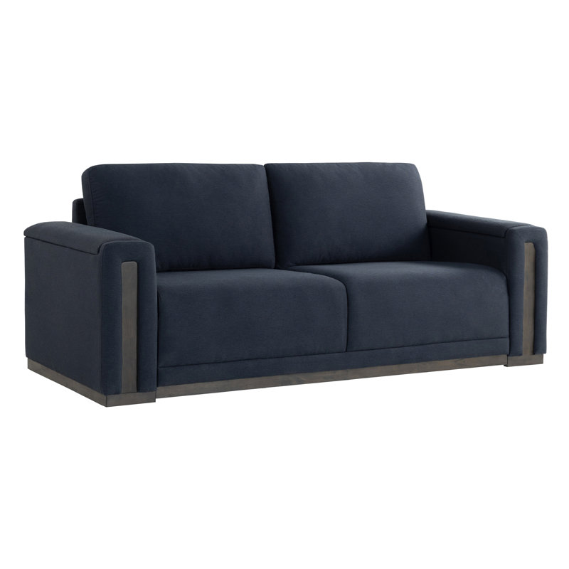 Riley Powered Storage Arm Stationary Sofa, Navy