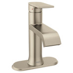 Moen Genta LX Single Hole Bathroom Faucet with Drain Assembly