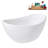 75" Streamline Soaking Glossy White Freestanding Tub and Tray With Internal Drain-101412680