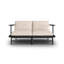 160cm Wide Ash Patio Sofa with Cushions-2016576795