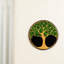 Art mural Life Tree Moss - et décoration d'escalier. Mousse préservée, 24 po x 24 po x 1,62 po, 7,27 lb. Paquet: 11,1 lb.