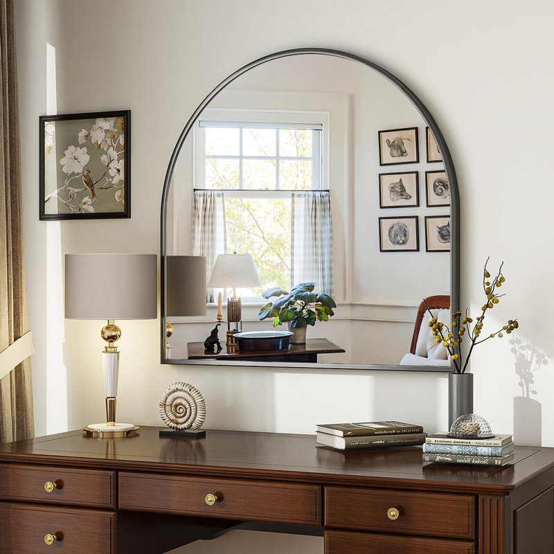 Wide Arched Wall Mirror