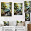 «Becht Green Pickup Truck Enchanting Waterfall II», reproduction-1595681955-1595682009