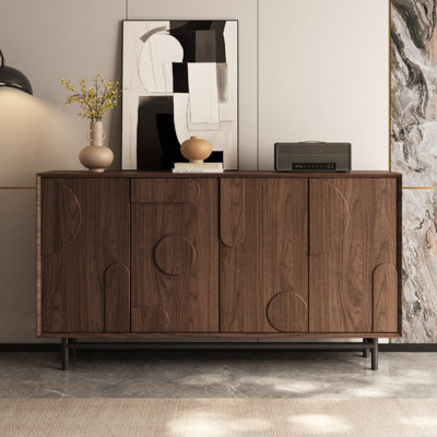 High-Quality Solid Wood Sideboard