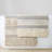 Non-skid Polyester Boho Bath Rug Soft Grey Spa Essence