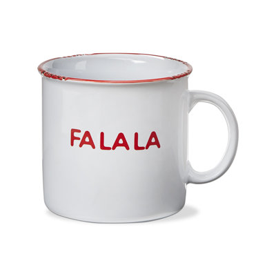 Tasse de camping en grès rouge Falala