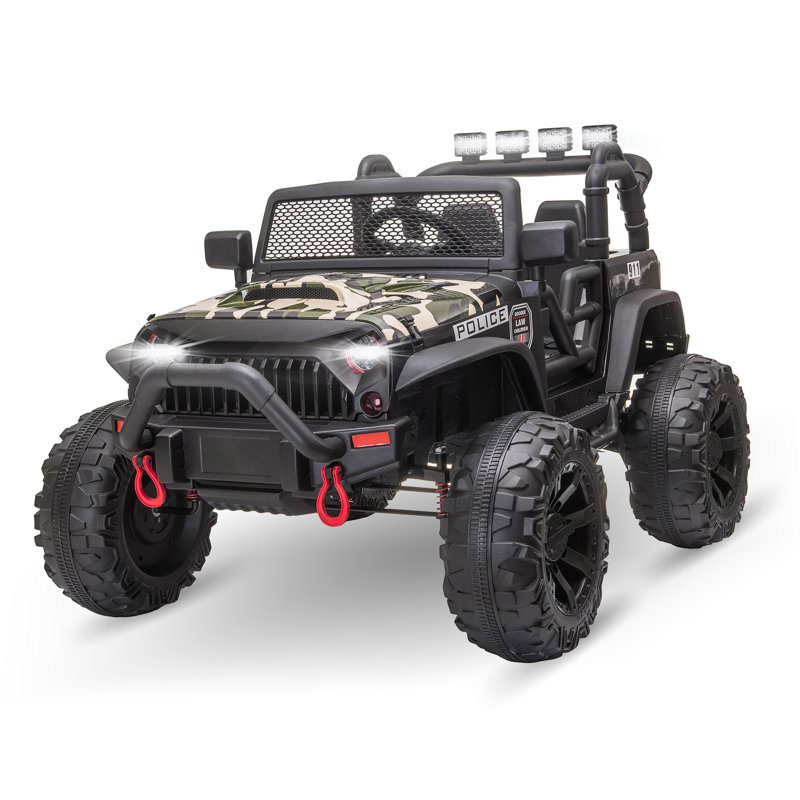 12V Camouflage Kids Electric Ride-On Dune Buggy with Remote Control