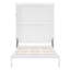 Lit escamotable mural avec tablettes Murphy