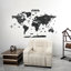 Carte du monde 3D en bois, art mural - Conception multicouche faite à la main-1353052184-1380217056