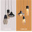 3 -light Dimmable Irregular Glass Chandelier