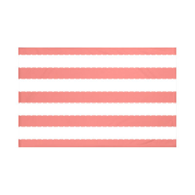 Jeté en molleton Stitch in Time Stripes