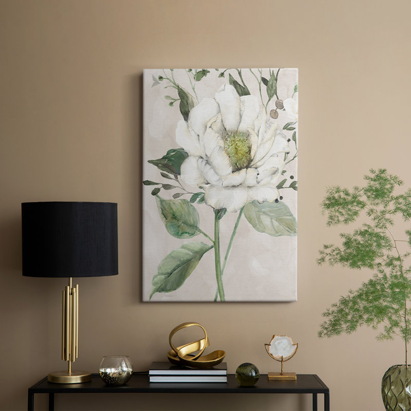 Garden Elegance I -Galerie enveloppée Cavas, H 27 po x l 18 po