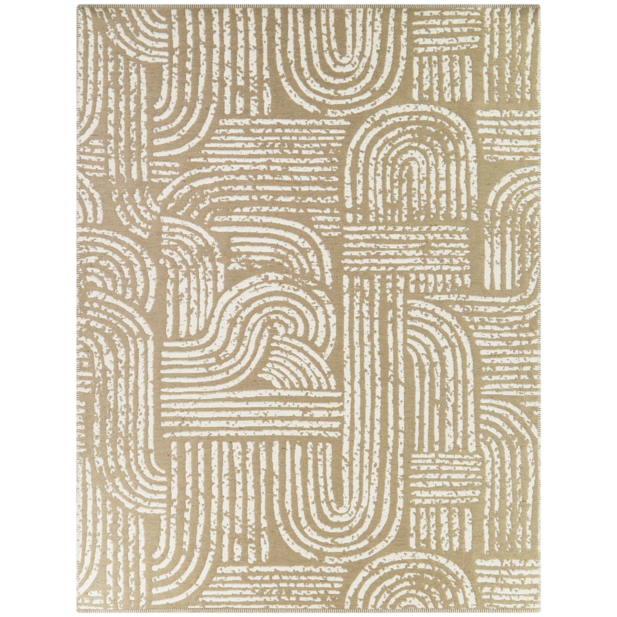 Bungalow Rose Rectangle Hayti Abstract Machine Woven Jute/Sisal ...