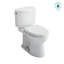 Drake 1.28 GPF (Water Efficient) Elongated Two-Piece Toilet with High Efficiency Flush (Seat Included)-55635984