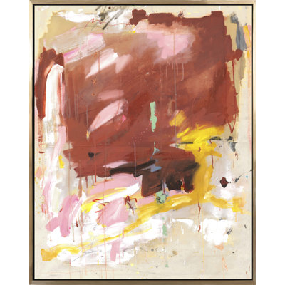 " Red Series III " Painting Print