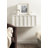 Wooden Wall Cabinet with Push-Close Doors