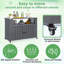 Metal Single Storage Cabinet ( 82cm H x 111cm W x 37.5cm D)
