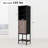 57" Bathroom Tall Cabinet With 1 Door And 4 Shelves Freestanding Floor Cabinet-1363675198