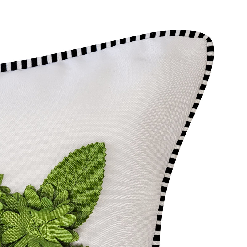 Outdoor Reversible Throw Pillow