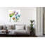 Floral Rainbow Love - impression sur toile tendue-23604913