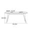 Table de salle à manger rectangulaire italienne-1180879143-1180879161