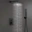 Système de robinet de douche à pression équilibrée 10 po avec douchette à main-113052636