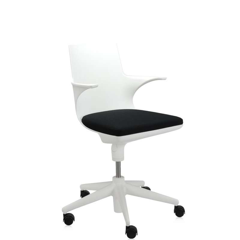 Fauteuil cuillère, Blanc
