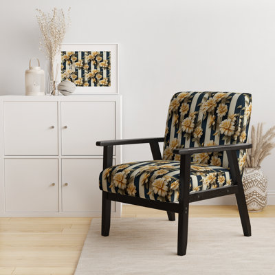Fauteuil d'appoint rembourré Nautical Charm
