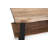 Ella 42"x24"x18" Rectangle Coffee Table With Live Edge