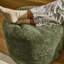 55cm Wide Round No Pattern Pouffe Ottoman-1612264092