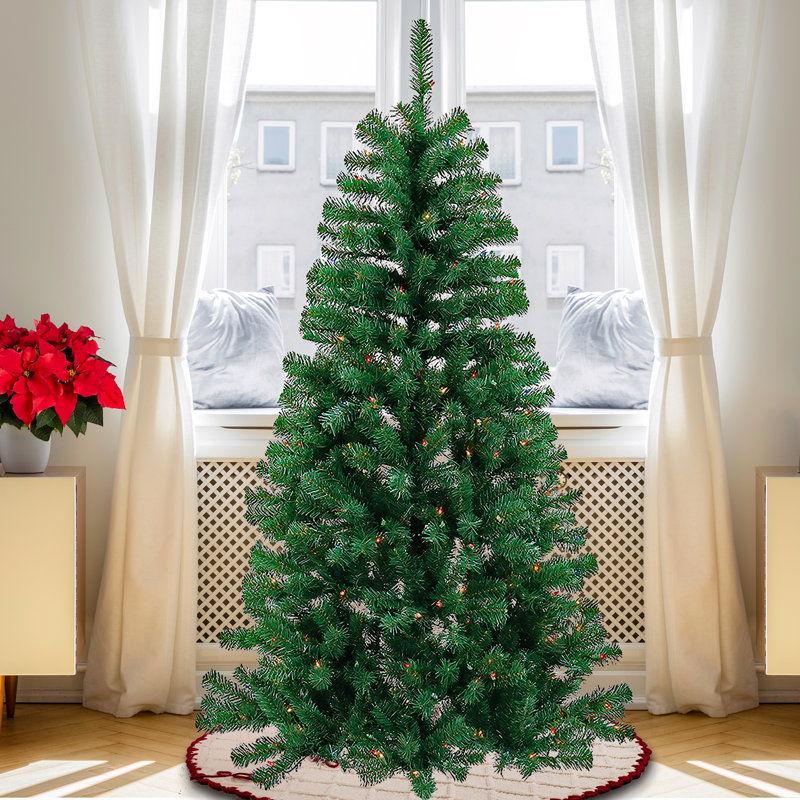 6ft. Acacia Tree with Multicolor Lights