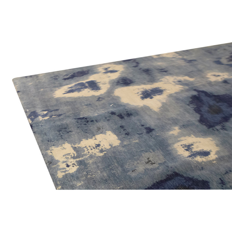 Hand Knotted Wool Abstract Area Rug