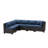 6-Piece All-Weather HDPE Wicker L-Shaped Patio Sectional Sofa Set With Cushions-2037737460