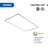 Dimmable Rectangle Flat Panel Ceiling Light (Set of 4)-105095901
