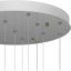 Amice 15 - Light Silver Cluster Pendant-558252205