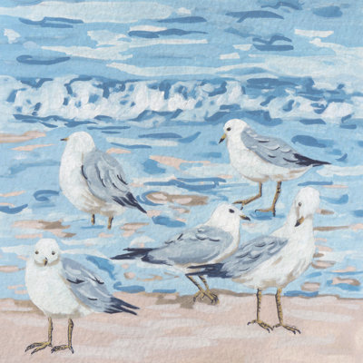 Afomia Seagull Birds II par Melissa Wang