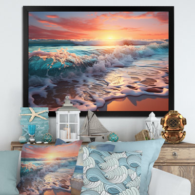 Sunset Horizon IV, reproduction d'art sur toile