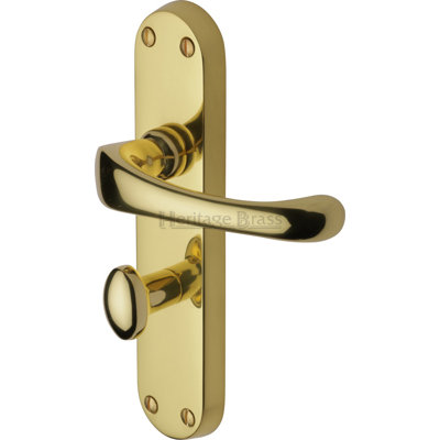 Heritage Brass Heritage Door Handle for Bathroom Gloucester Design