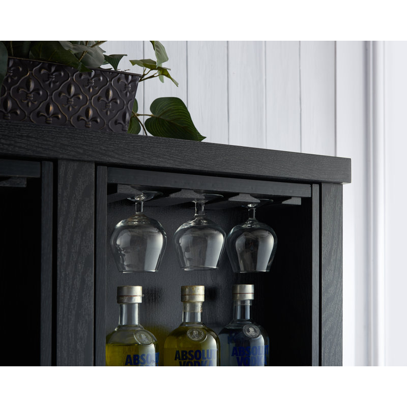 Armoire bar, Noir