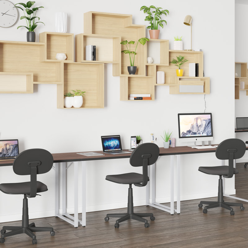 Computer Desk with Metal Frame