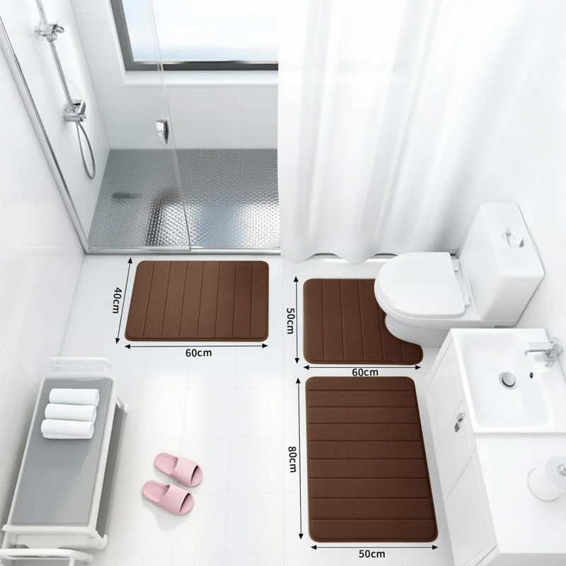 Bath Mat, Brown