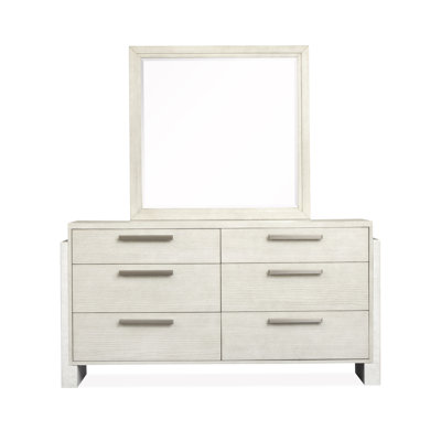 Dresser With Landscape Mirror