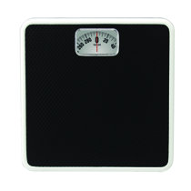 Taylor Digital Scales for Body Weight, Extra High Accurate 440 LB Capacity,  Unique Blue LCD, Bright White Finish Extra LargePlatform, 12.2 x 13.5