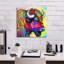 «The Profile Bison» par Dean Russo, art mural sur toile-1043642332