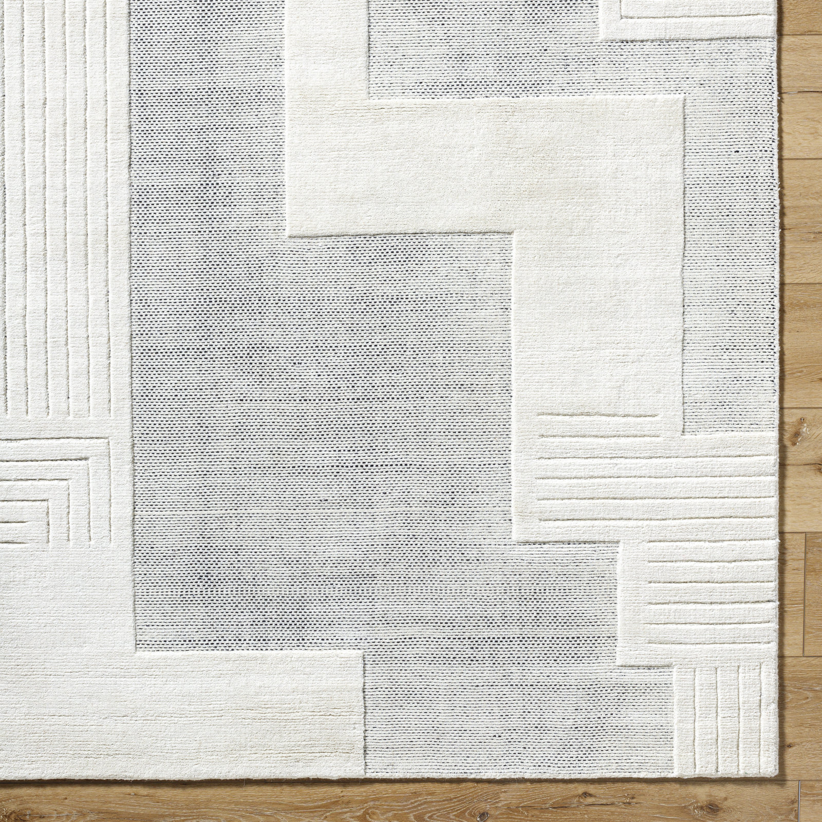 Ronaldo Hand Loomed Wool Rug, Rectangle 9' x 12'