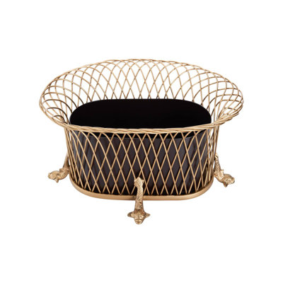 Cache-pot en métal