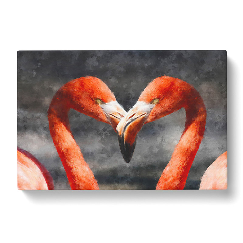 Pink Flamingo Vol.3 - Wrapped Canvas, 35cm H x 50cm W x 3cm D