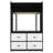 Twin Over Twin Bunk Bed With Lighted Dresser, Hanging Rack And Storage Drawers-878615488